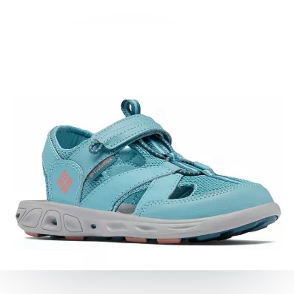 New Columbia Little Kids Techsun Wave Sandal 13 Fisherman Closed Toe Blue
